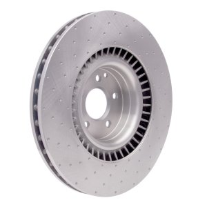 Mercedes-Benz CL65 AMG Brake Rotor (1) - Front - R1 Concepts - Dimpled - `07-`14